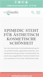 Mobile Screenshot of epimedic.de